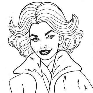 Cruella De Vil Coloring Page 18941-15255