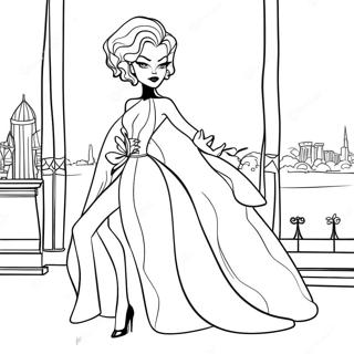 Cruella Coloring Pages