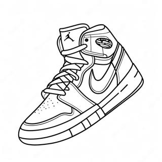 Air Jordan Logo Coloring Page 18971-15273