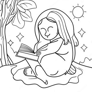 Psalms Coloring Page 18981-15284