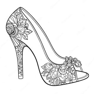 High Heel Coloring Pages