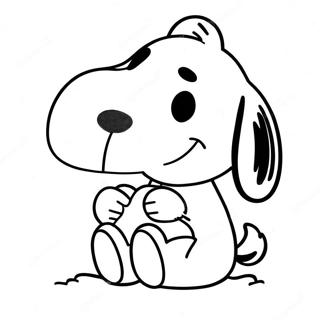 Snoopy Coloring Page 19061-15345