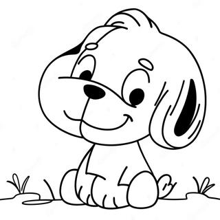 Snoopy Coloring Page 19061-15346