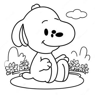 Snoopy Coloring Page 19061-15348