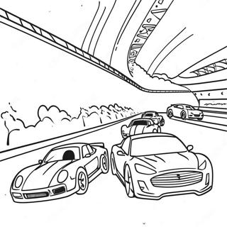 Track Coloring Pages