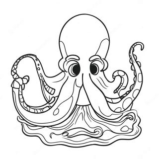 Teenage Kraken Coloring Page 1911-1566