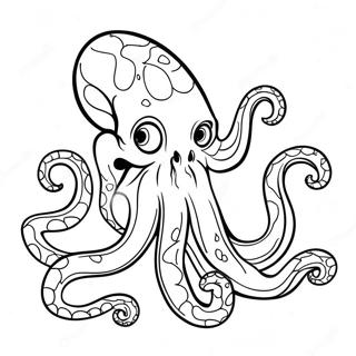 Teenage Kraken Coloring Page 1911-1567