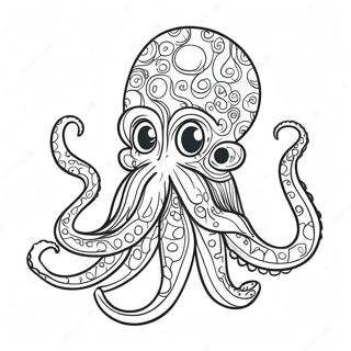 Teenage Kraken Coloring Page 1911-1568