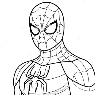 Spiderman Far From Home Coloring Pages