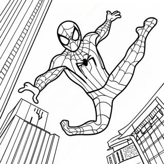 Spiderman Far From Home Coloring Page 19121-15391