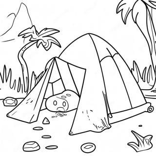 Camp Cretaceous Coloring Page 19171-15430