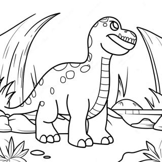 Camp Cretaceous Coloring Page 19171-15431