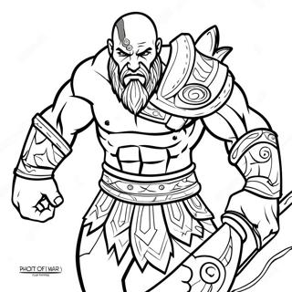 God Of War Coloring Pages