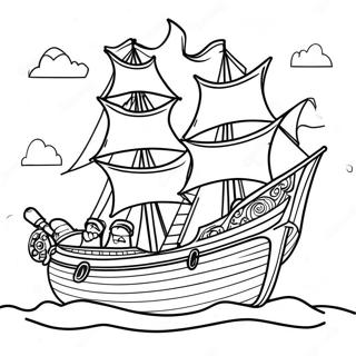 Fearless Buccaneers Adventure Coloring Page 19262-15518