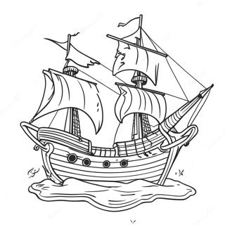 Fearless Buccaneers Adventure Coloring Page 19262-15520