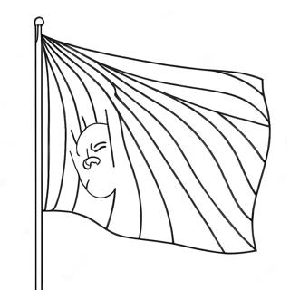 Lgbtq Pride Flag Coloring Page 19301-15533