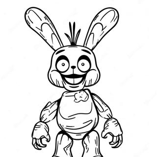 Withered Bonnie Coloring Page 19311-15544