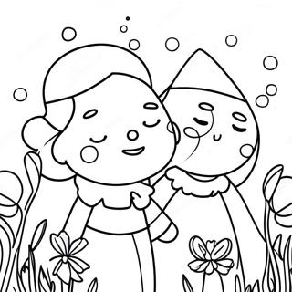 Poppy And Viva Coloring Page 19331-15562