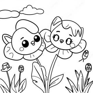 Poppy And Viva Coloring Page 19331-15564