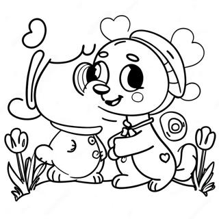 Poppy And Viva Adventure Coloring Page 19332-15572