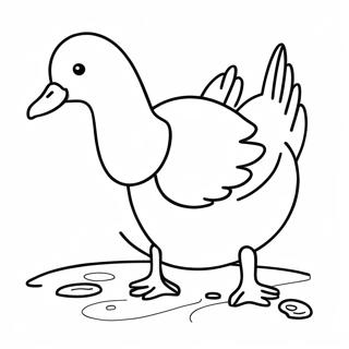 Goose Coloring Page 19341-15568