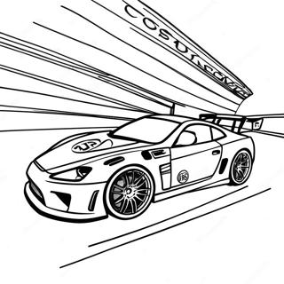 Jdm Racing Scene Coloring Page 19372-15602