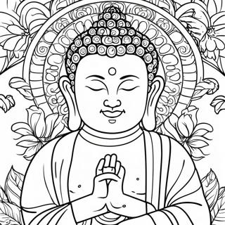 Buddha Coloring Page 19421-15636