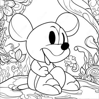 Disney Trippy Coloring Page 19481-15686