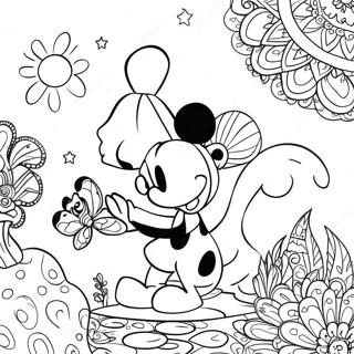 Disney Trippy Coloring Page 19481-15688