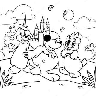 Disney Trippy Coloring Pages