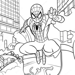 Spiderman Among Us Coloring Pages