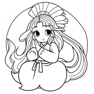 Mitsuri Kanroji Coloring Page 1951-1604