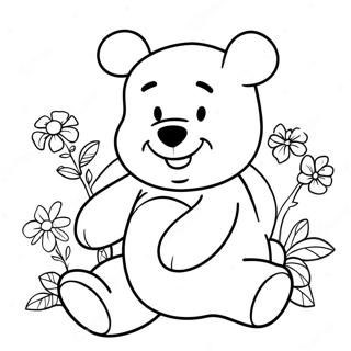 Classic Winnie The Pooh Coloring Pages