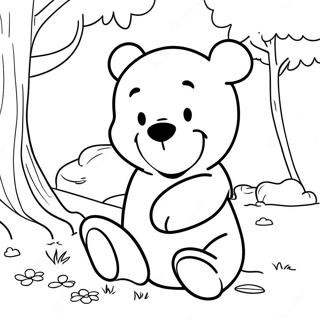 Classic Winnie The Pooh Coloring Page 19521-15714