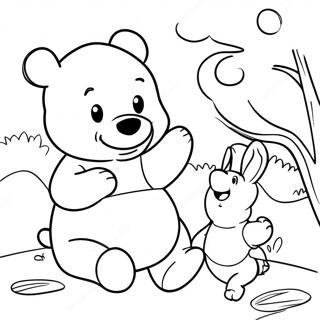 Classic Winnie The Pooh Coloring Page 19521-15715