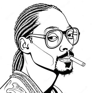 Snoop Dogg Coloring Page 19541-15725