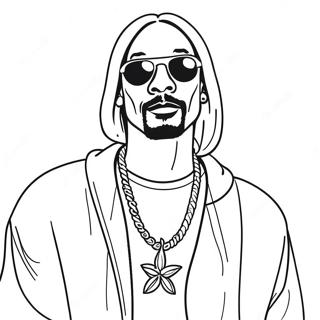 Snoop Dogg Coloring Page 19541-15728