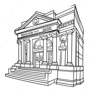 Bank Coloring Page 19611-15791