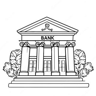 Bank Coloring Page 19611-15792