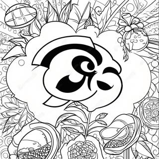 Iowa Hawkeyes Logo Coloring Page 19621-15794