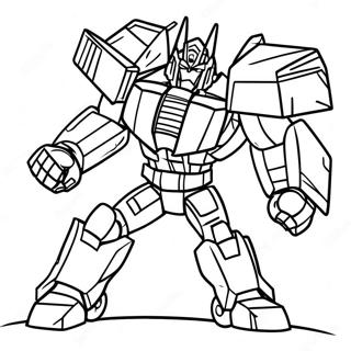 Transformers Megatron In Battle Coloring Page 19642-15811