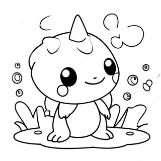 Water Type Pokemon Coloring Page 19661-15822