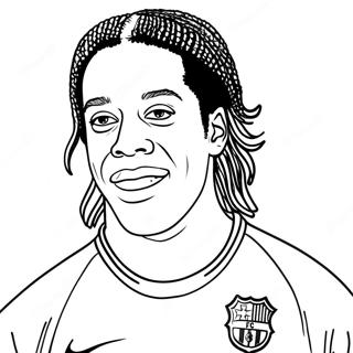 Ronaldinho Coloring Pages