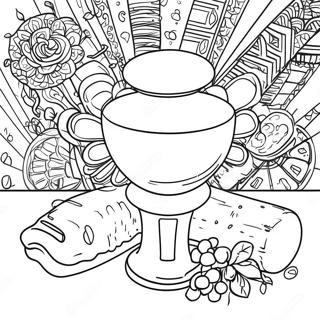 Communion Coloring Page 19691-15846