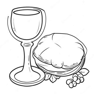 Communion Coloring Page 19691-15847