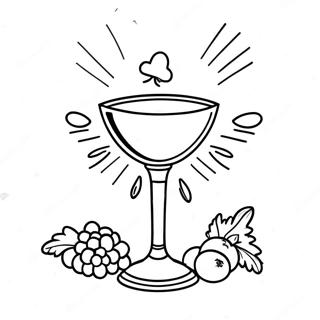 Communion Coloring Page 19691-15848