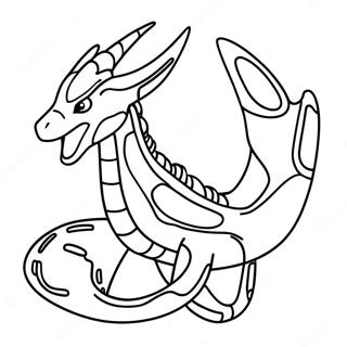 Mega Rayquaza Coloring Page 19701-15858