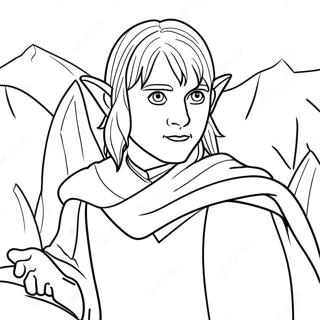 Lord Of The Rings Coloring Pages