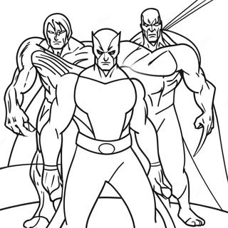 X-Men Coloring Pages