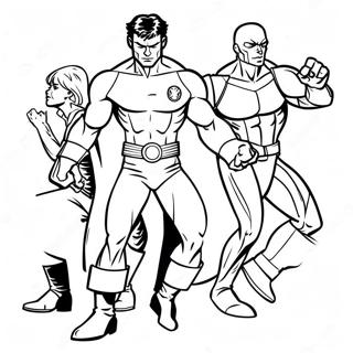 X Men Coloring Page 19721-15876